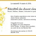 Récital de chant classique
